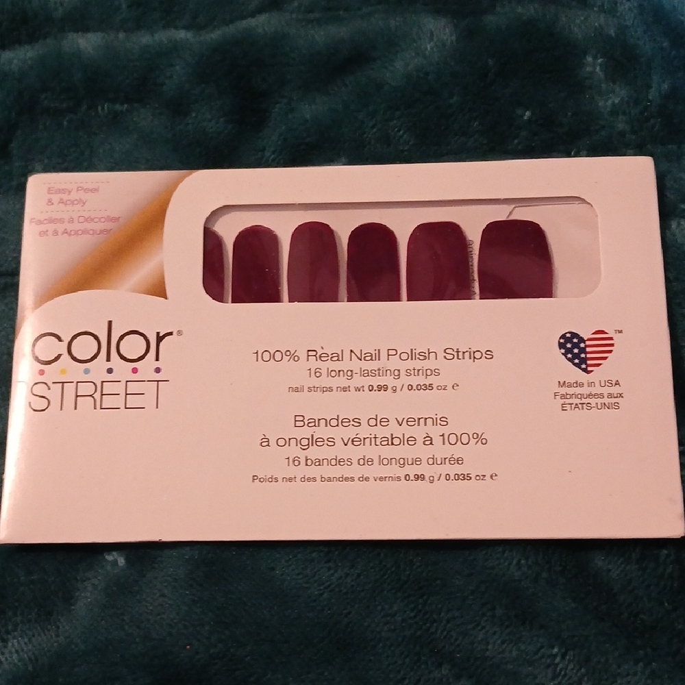 Color Street Nail Strips - Rich Plum LLCS10PM
